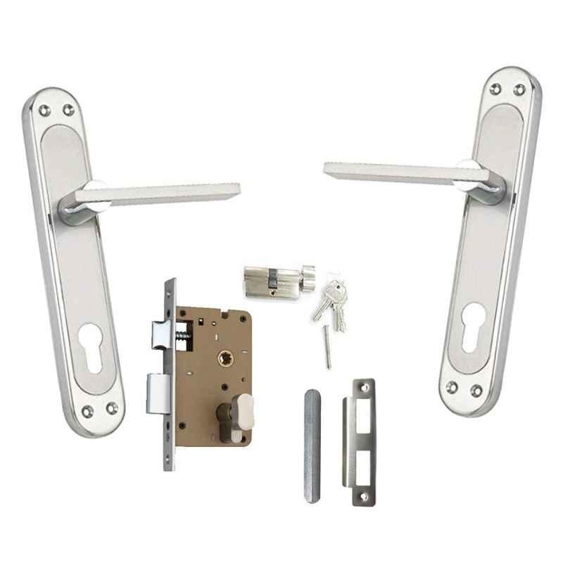 Atom Midas Stain Finish Double Stage Mortise Lock Set with 3 Keys