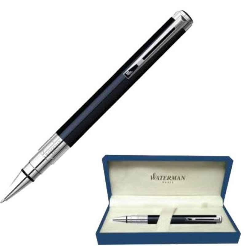 Waterman Blue Ink Perspective Black CT Ball Pen