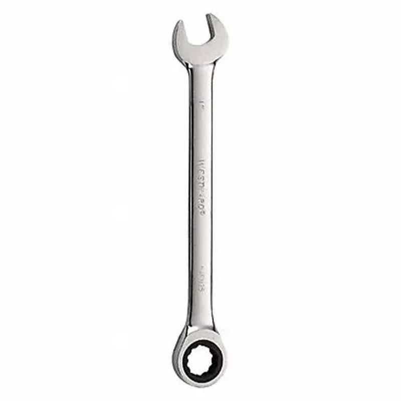 Westward 13 inch Alloy Steel Chrome Ratchet Wrench, 54PN35