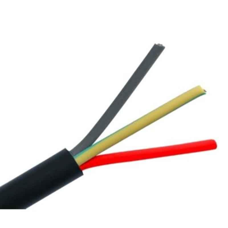 Finolex 4 Sqmm 100m 3 Core Flat Submersible Cable, 13703061