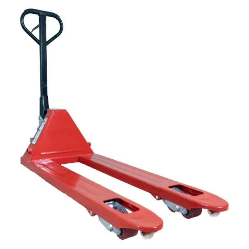 Inaithiram HPT3PUB 3 Ton Mild Steel Red & Black Heavy Duty Hydraulic Hand Pallet Truck