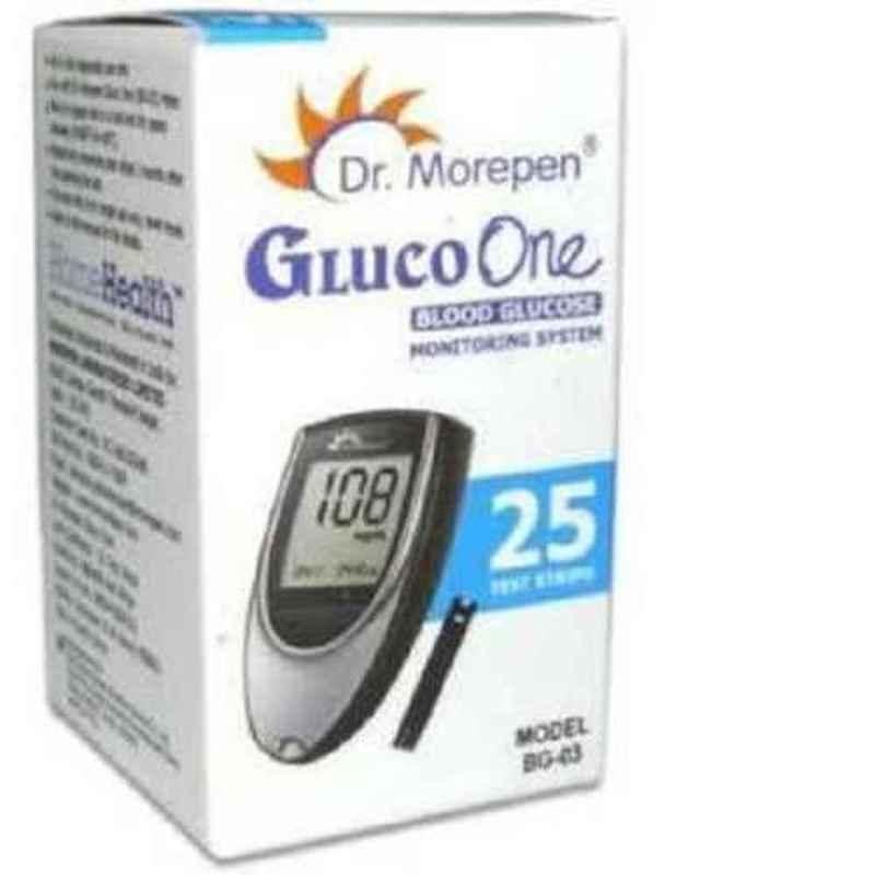 Dr. Morepen Gluco One 25 Strips, BG 03