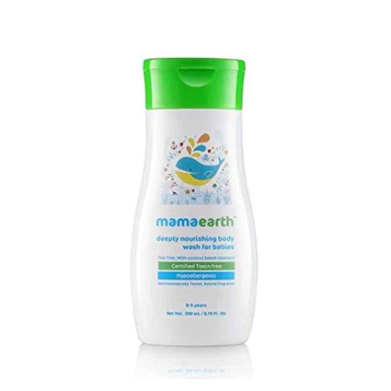 Mamaearth 200ml Deeply Nourishing Baby Wash, MAE2087