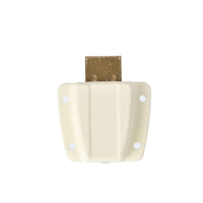 Europa 13mm 5 Pin Ivory Drawer Lock with Small Body, F165