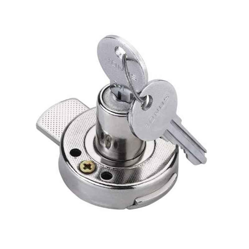 Bonus Silver Steel Round Tumbler Sleek Lever Multipurpose Lock