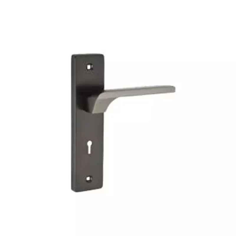Bonus Compact 60mm Mild Steel & Aluminium Brushed Steel Finish Orion Mortice Lock Set, Door Thickness: 19-38 mm