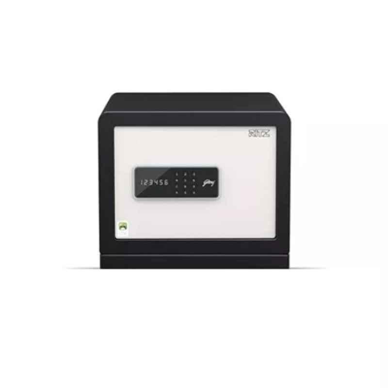 Godrej Ritz Digital With I Buzz Alarm 28 Liters Digital Home Locker with Automatic Freeze, Internal Lighting & Master Password (Tijori)
