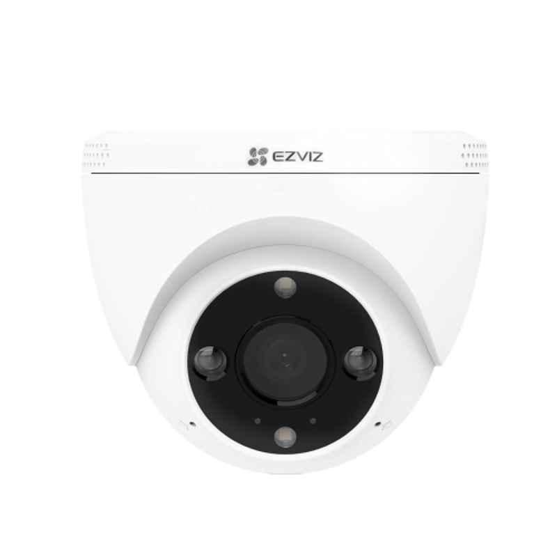 EZVIZ H4 2K Outdoor Dome Smart Wi-Fi Camera with Human/Vehicle Detect, Active Defense, Color Night Vision, 2 Way Talk, Weatherproof & Upto 512GB