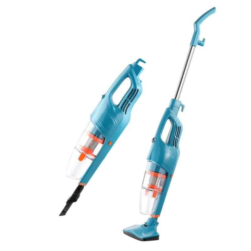 Deerma DX900C 600W 1.2L Steel Filter Blue 2 in 1 Portable Handheld Push Rod Corded Vacuum Cleaner