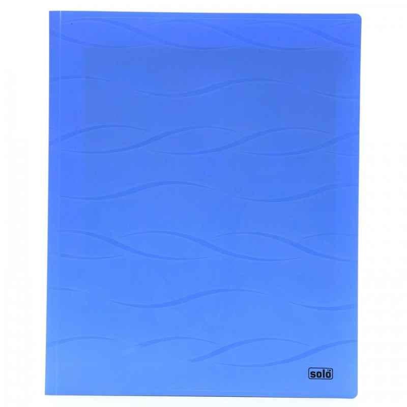 Solo A4 Blue Secure Expanding Pocket Meeting Folder without Pad, CC116 (Pack of 10)