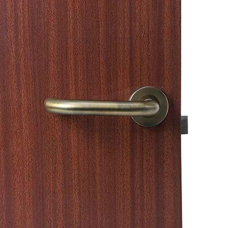 Homexpert MG-1103 Stainless Steel Antique Brass Finish Heavy Duty Mortise Door Lock Set with Bolt Latch & Pull Handle