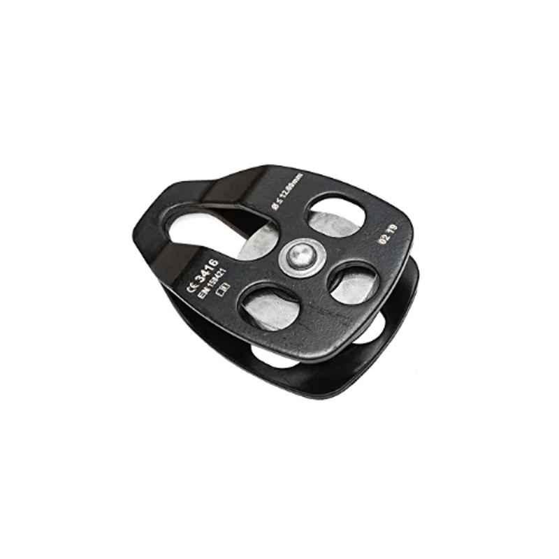 RSH 12mm Aluminium & Stainless Steel Anodized Heavy Duty Single Pulley Block