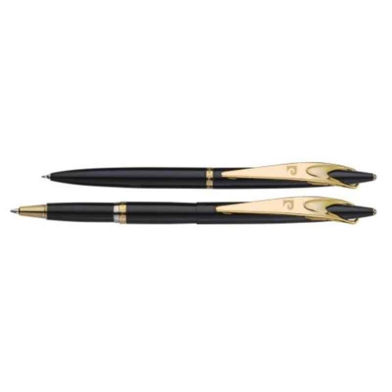 Pierre Cardin Blue Ink Real Magic Rich Black Roller Ball Pen