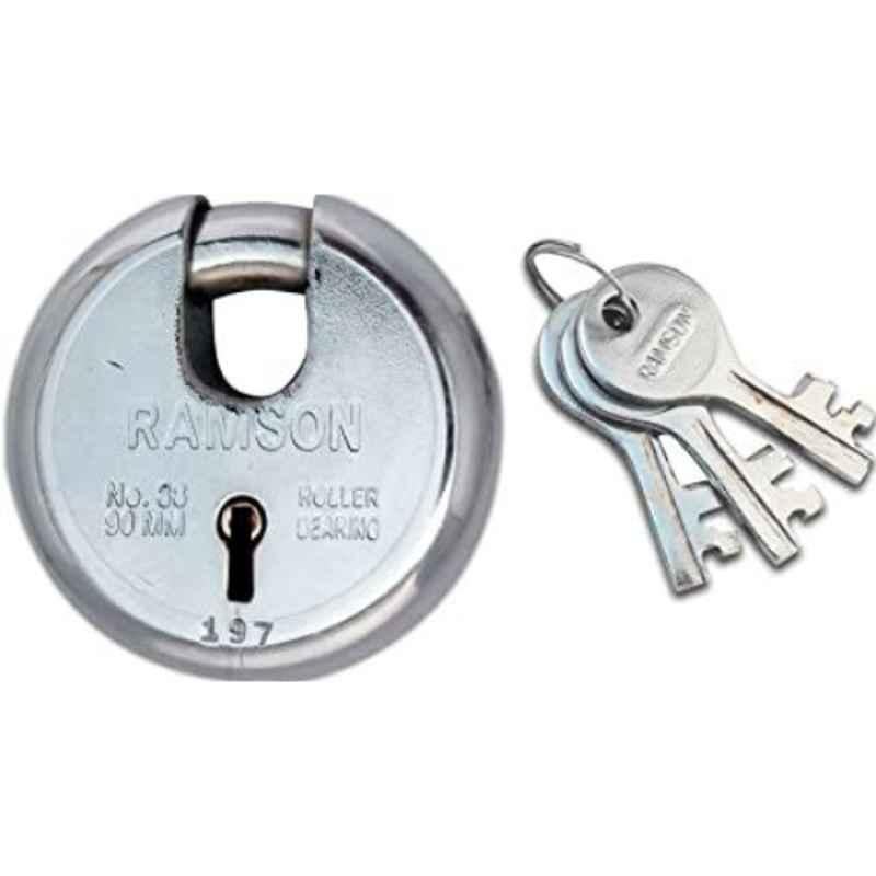 Ramson NO.88 90mm 9 Lever Padlock with 3 Keys