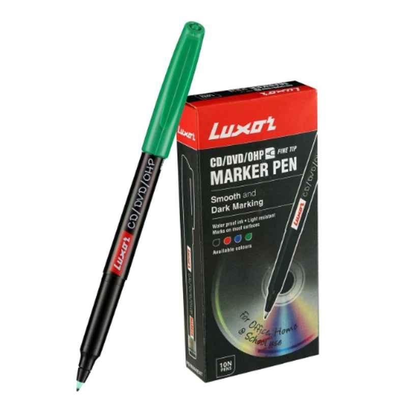Luxor Green Marker, 1237 (Pack of 500)