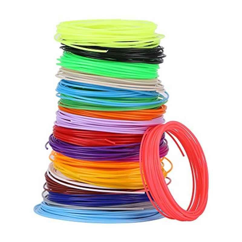 Sunlu 10 Pcs 10m 1.75mm PCL Assorted Colour 3D Printer Filament Refills Set