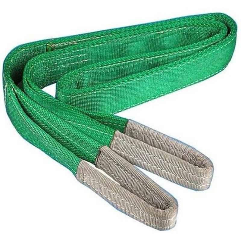 Ferreterro 2 Ton 5m Green Double Ply Flat Polyester Webbing Sling (Pack of 40)