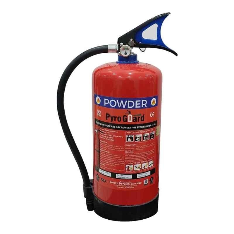 Pyro Guard 4kg ABC Dry Powder Type Fire Extinguisher, PG-04