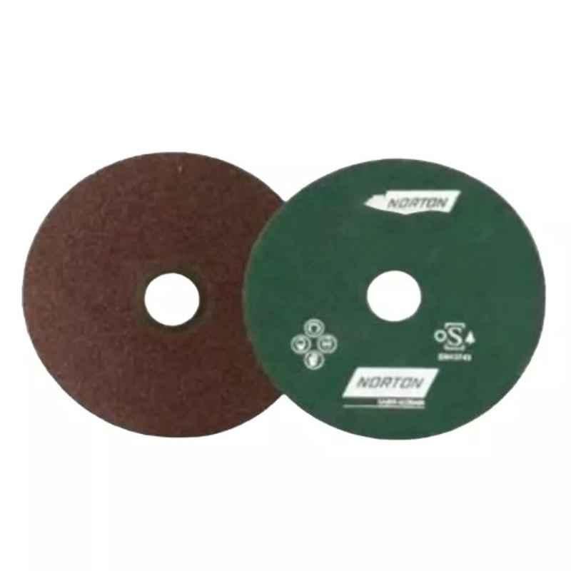 Norton 100mm 60 Grit Norzon Plus Fibre Disc, NZC33 (Pack of 20)