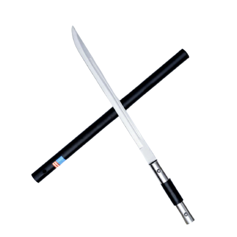 Love4ride Car Safety Cum Camping Stick Knife with Metal Cover for All Cars