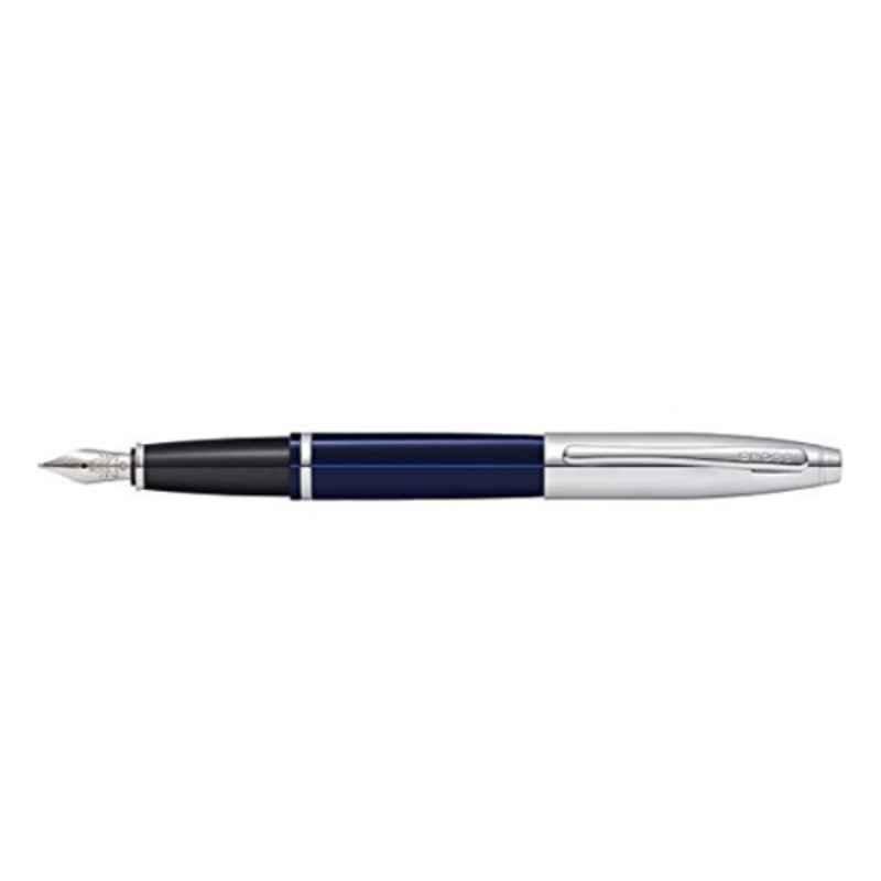 Cross Calais Blue Ink xxlarge Nib Fountain Pen, AT0116-3MS