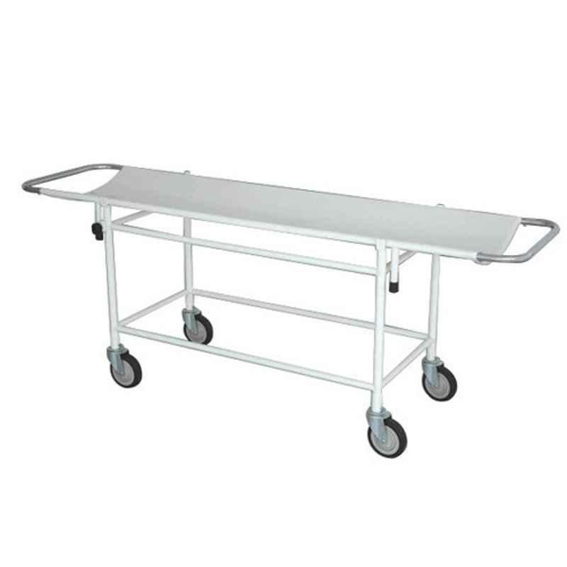 Welltrust Healthcare Mild Steel Powder Coated Stretcher Trolley, WSH-1435