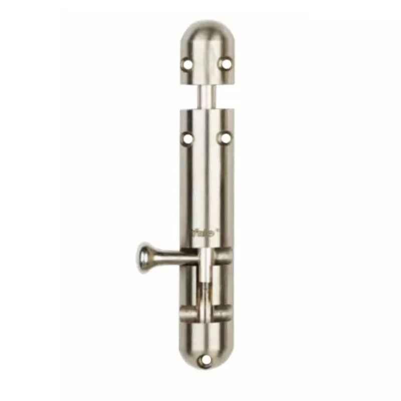 Yale 6 inch Round Stainless Steel Antique Brass Finish Tower Bolt, YTB-6HR-AB