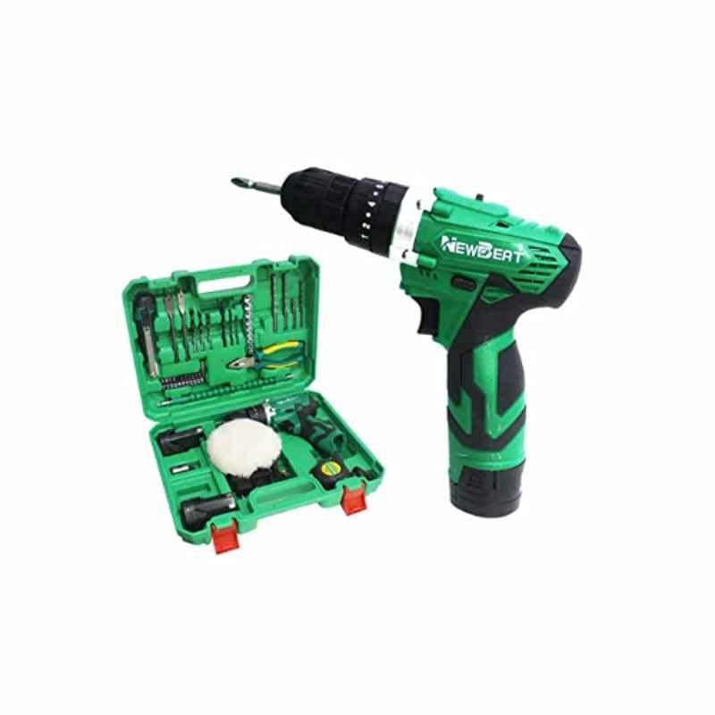 New Beat NBT-CD-12V 14 Pcs Cordless Drill Kit Set, I001994