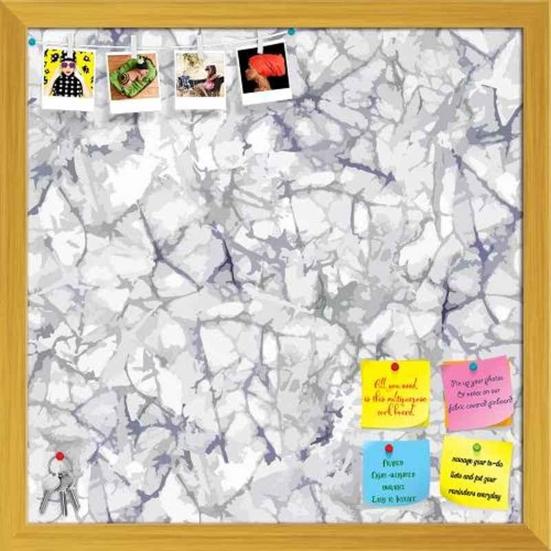 ArtzFolio 40.6x40.6x1cm Golden Printed Bulletin Notice Pin Soft Board, AZSAO40918550BLB_FR_L_02_GD