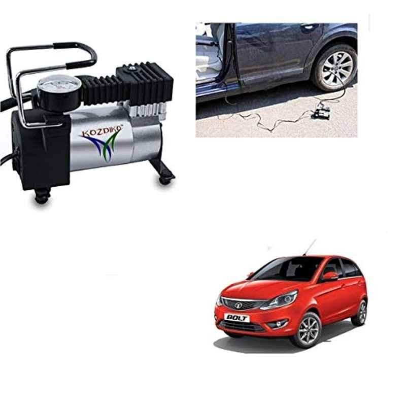 Kozdiko 12V DC Heavy Duty Metal Tyre Inflator for Tata Bolt, Tyre_Inflator_D41