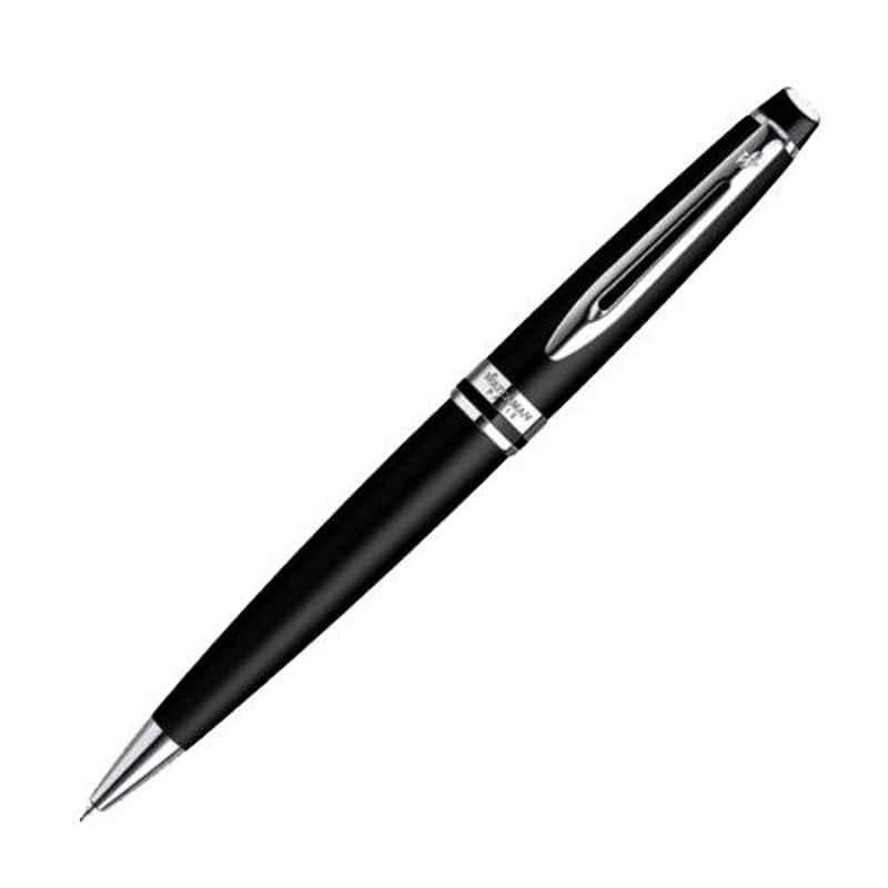 Waterman Blue Ink Expert Matte Black CT Ballpoint Pen