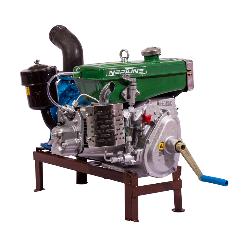 Neptune 4 HP 4 Stroke Horizontal Air Cooled Diesel Water Pump Set