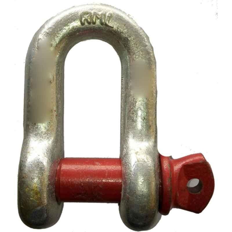 Boltz 6.5 Ton Alloy Steel G80 D Shackle Screw Pin