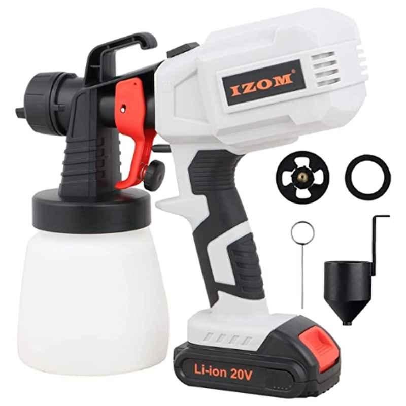 IZOM 400W Electric Hand Held Cordless Spray Gun, IZ-CSG-20V