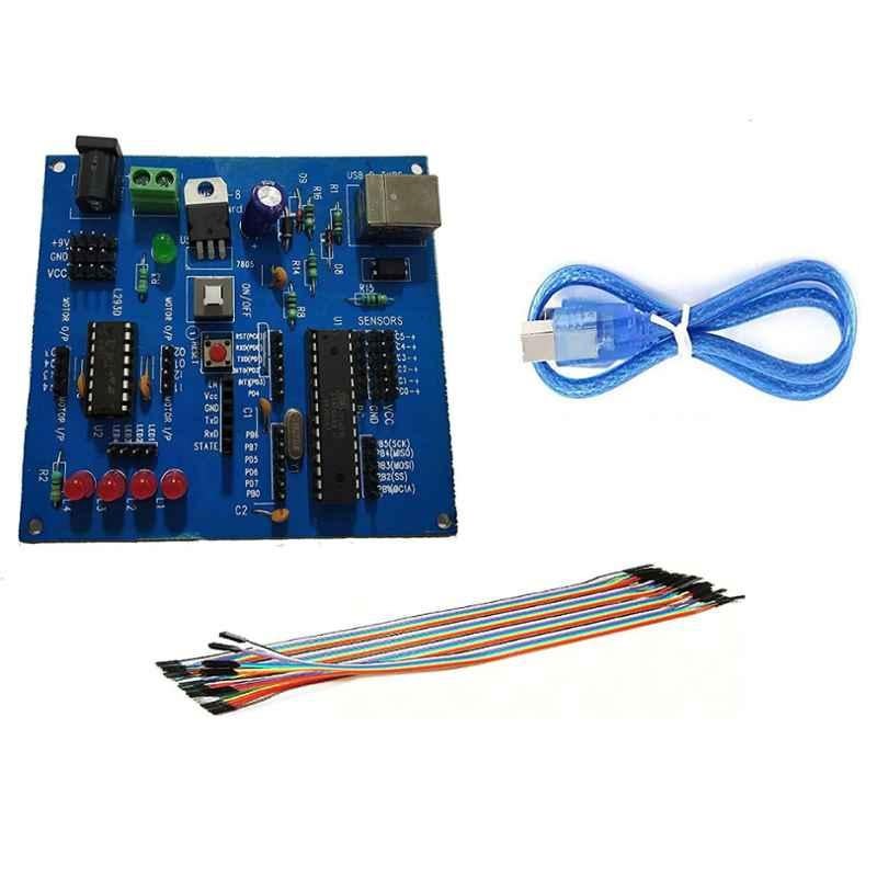 Embeddinator AVR ATMEGA8 Boot loader Mini Development Board Kit with 25 Pin Wires