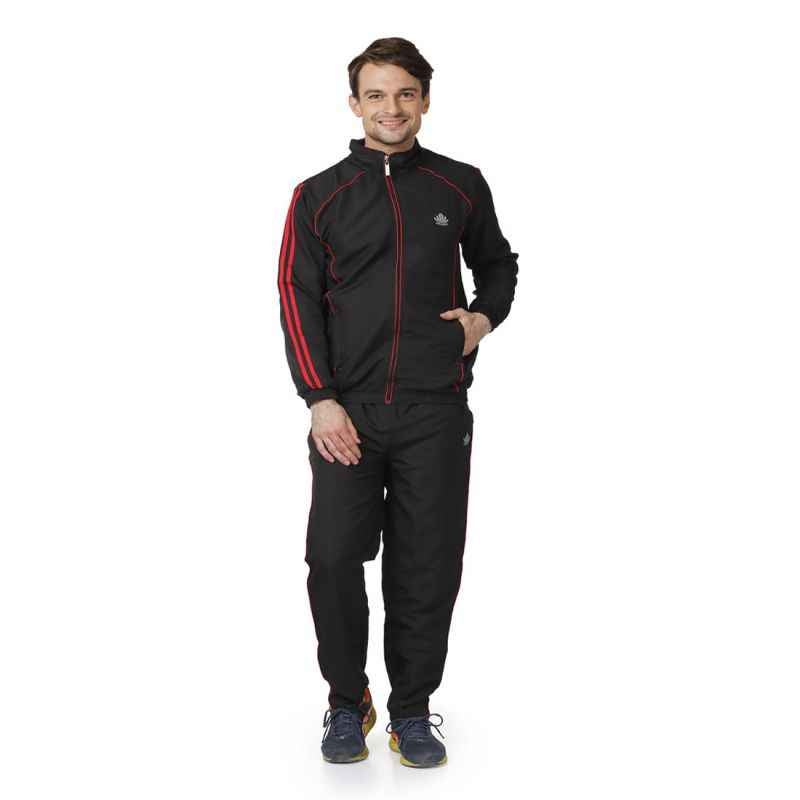 Abloom 126 Black & Red Tracksuit, Size: XL