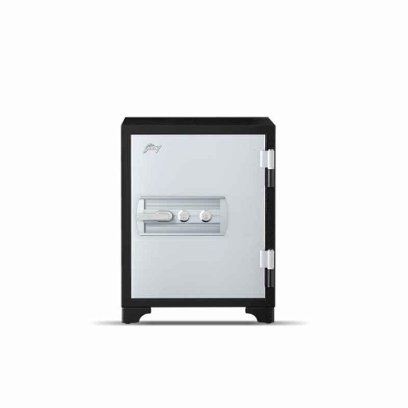 Godrej Centiguard 560 89 Liters Fire Resistance Key Lock Manual Safe Locker with Double Wall & Internal Shelves (Tijori)
