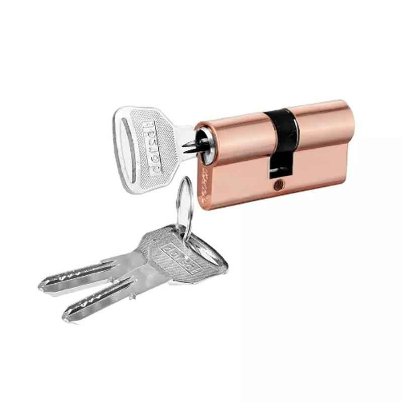 Dorset CL 503 HG 80mm Stainless Steel Hamilton Gold Finish Euro Profile Pin Cylinder Lock (Pack of 3)