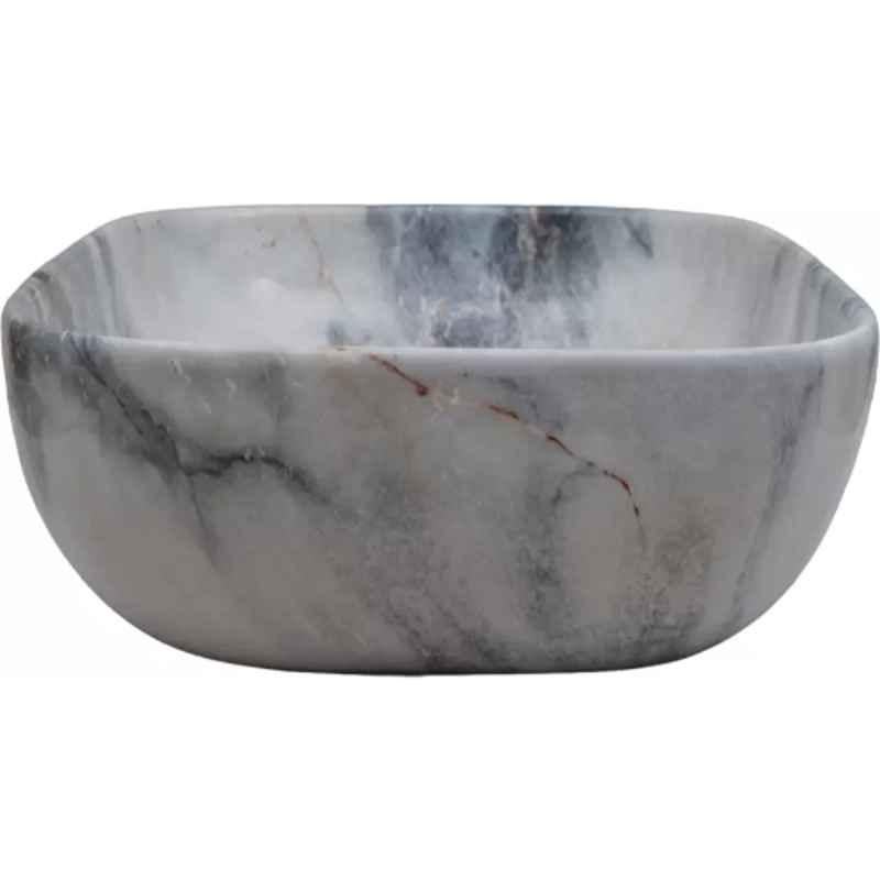 Hisre 45x33x12.7cm Ceramic White Table Top Wash Basin, SKT1049