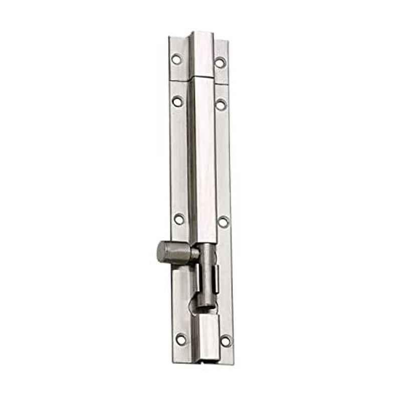 Smart Shophar 12 inch Stainless Steel Multicolour Plain Tower Bolt, SHA40TW-PLAN-SL12-P1