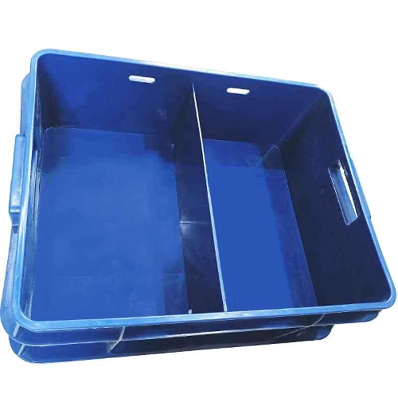 Xela 007 42.5x37x17cm Plastic Blue Multipurpose Heavy Duty Portable Crate