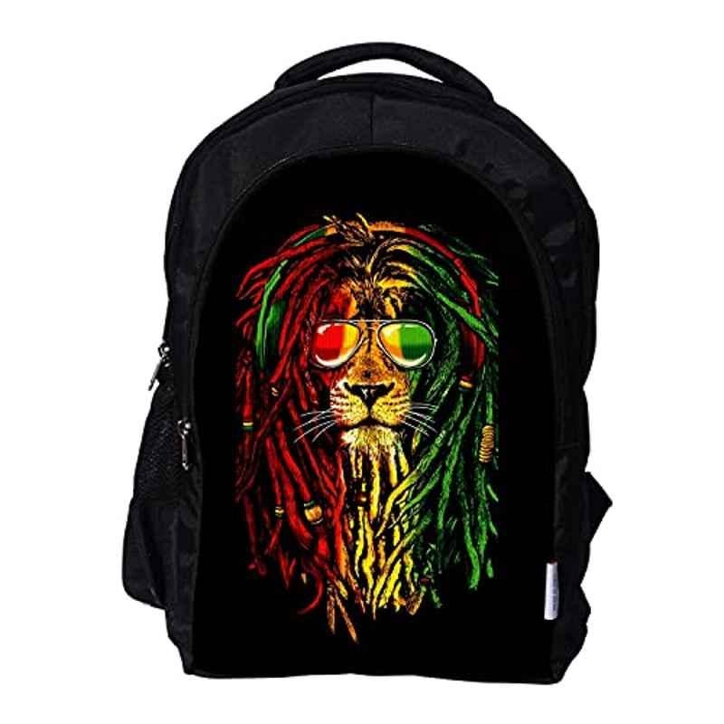 My Fav Polyester Printed Laptop Backpack, MFB0115