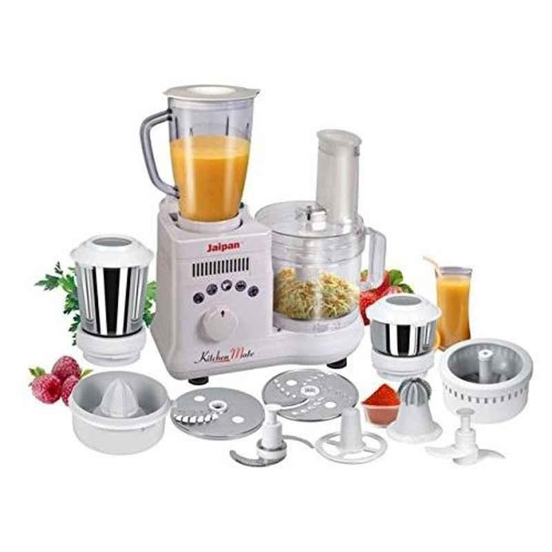 Jaipan 650W White Food Processor