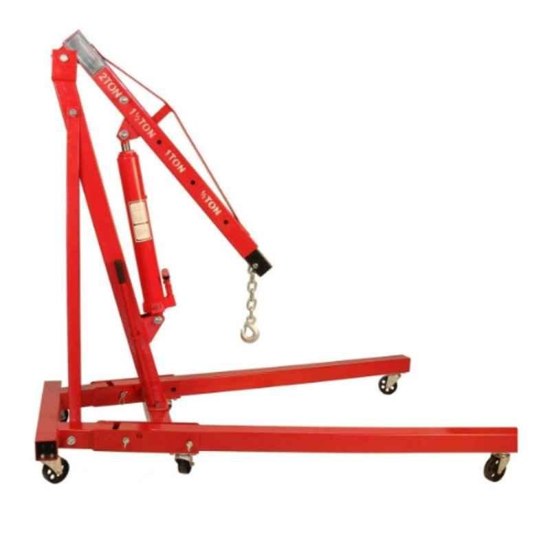 Voltz Engine Hoist 2 Ton Folding Hydraulic Cherry Picker Shop Crane Lift