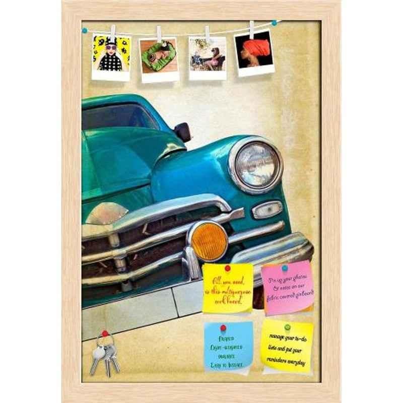 ArtzFolio 40.6x60.2x1cm Natural Brown Printed Bulletin Notice Pin Soft Board, AZSAO10690974BLB_FR_L_02_NB