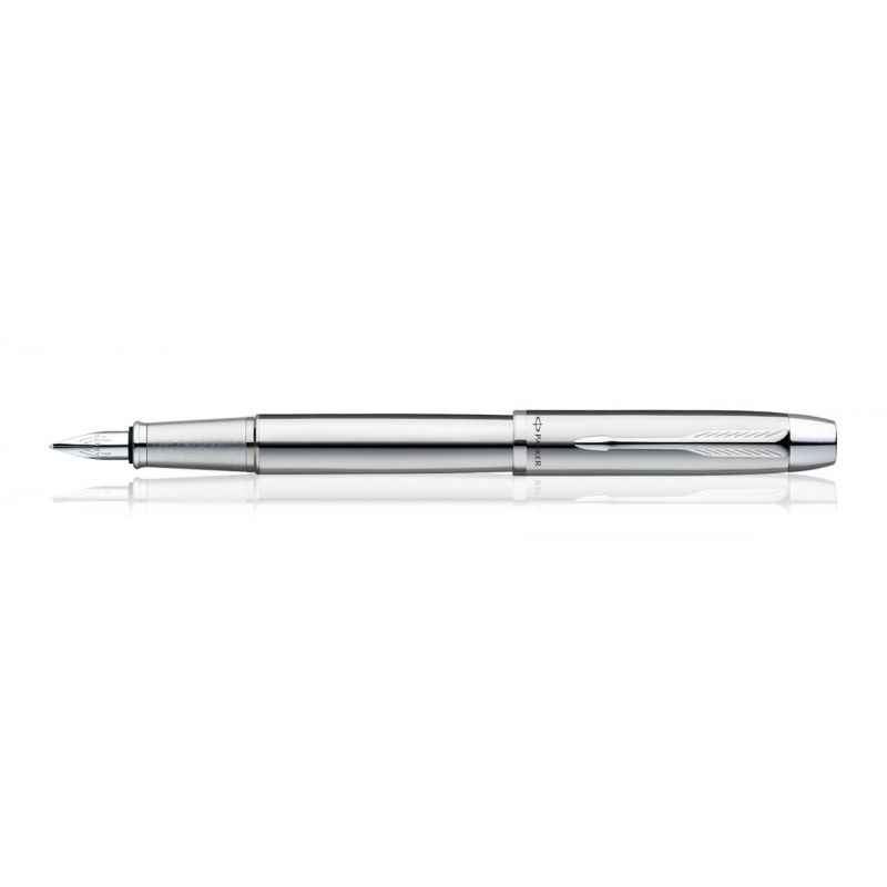 Parker Im Shiny Chrome xxlarge Nib CT Fountain Pen, 9000013244
