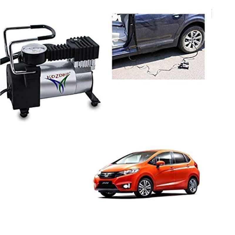 Kozdiko 12V DC Heavy Duty Metal Tyre Inflator for Honda New Jazz, Tyre_Inflator_D158