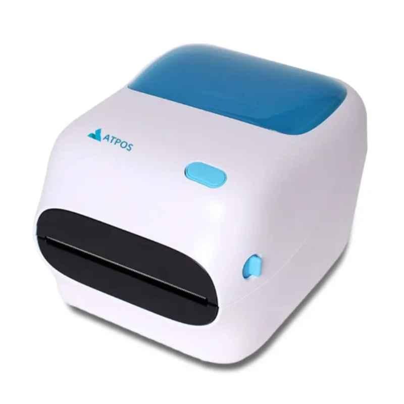 Atpos EML-400L 108mm USB Thermal Barcode Shipping Label Sticker Printer