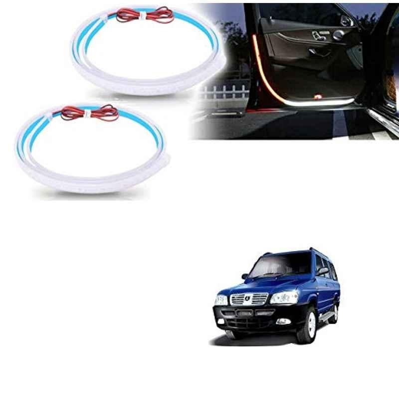 Kozdiko 2 Pcs 120cm Car Door Opening Warning LED Strips Safety Light Set for ICML Rhino
