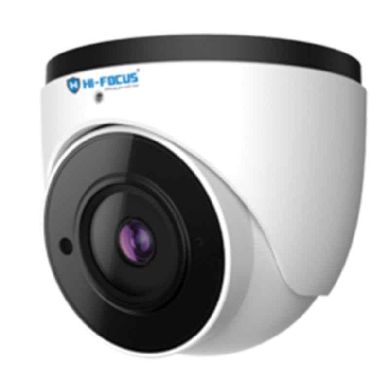 HI Focus 5MP Indoor Metal Fixed Network Camera with WDR, BLC, HLC, 3D NR, H.265 Compression, Defog, Built-In Audio & 30m IR, HC-IPC-DE5500N3, NVR Enabled